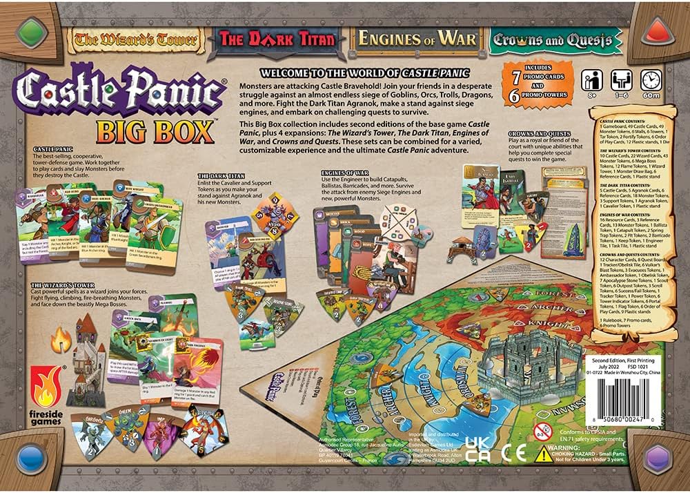Castle Panic Big Box 2nd Edition